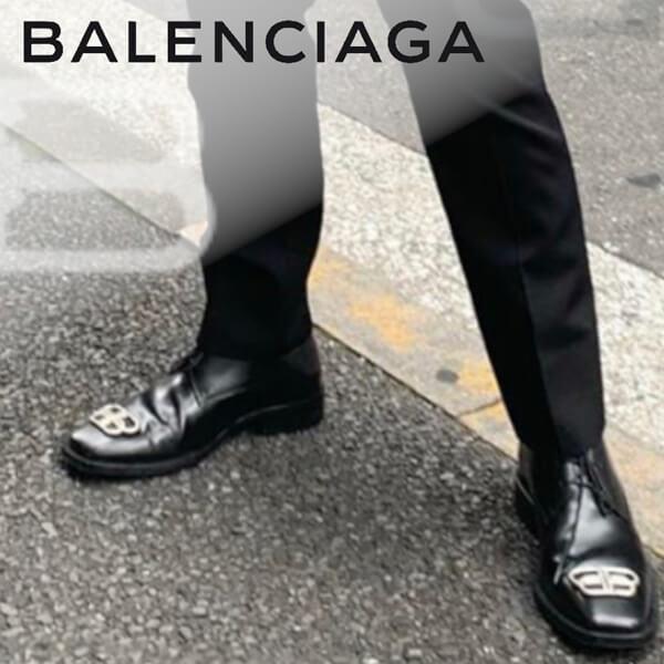 BALENCIAGA バレンシアガ コピー リムダービー シューズ 革靴 579664-WA8E1-1081